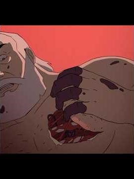 The terrifying parasite inside the body #cartoon #animation #alien