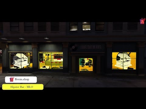 Hipster Bar MLO | FiveM Bar #fivem #bar