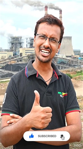 How does the Cooling Tower of a Power Plant cool the water #shorts