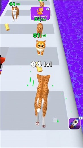 Cat Evolution Runner | Grow Evolve and Run Fast Endless Runner Game