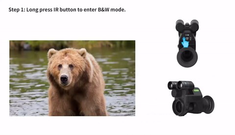 Clip On Night Vision Scope – 1080P Digital Infrared Attachment for Rifle Scopes, 850nm & 940nm IR, 3X-10.5X Zoom, Tactical Hunting Optics, Long Range Night Vision Monocular