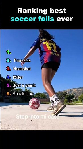 Ranking the best soccer fails 😭 #football #funny #shorts