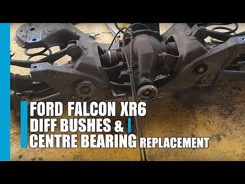 Diff bushes and centre bearing replacement Ford Falcon XR6