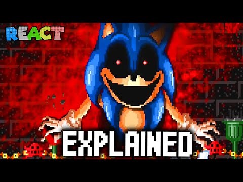 SONIC.EXE EXPLAINED - SONIC.EXE CREEPYPASTA ANIMATION (Luigikid Reacts)