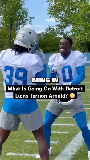 Do you think Terrion Arnold will avoid getting in trouble? #detroitlions #nfl #nflfootball