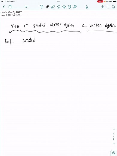 [YMSC Lectures] 归斌：Vertex Operator Alagebras and Conformal Blocks