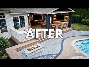 Backyard Makeover - DREAM COME TRUE - Full Build Time Lapse