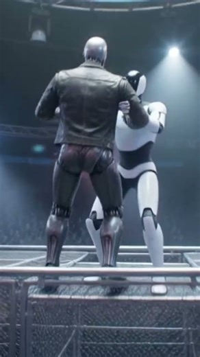 Extreme Robot Wrestling!!!#robot #wrestling #ai #fyp #viral