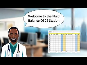 Fluid Balance exercise 2 OSCE skill