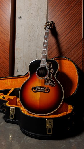 Gibson Custom on Instagram: "Meet the ultimate acoustic masterpiece: The Gibson Custom SJ-200 Monarch #100 Brazilian Rosewood. The most prestigious acoustic we’ve ever built—entirely handcrafted by our most experienced luthiers. To celebrate the creation of the 100th Monarch, Gibson Custom in Bozeman, Montana, channeled decades of skill, artistry, and innovation to craft the ultimate SJ-200. Every detail tells a story—from the crown peghead inlay designed by Montana jeweler Sam Ferraro to hand-s