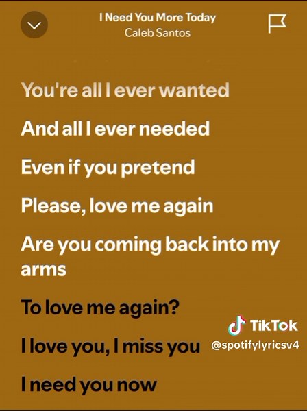 I Need You More Today: Full Lyrics and Meaning