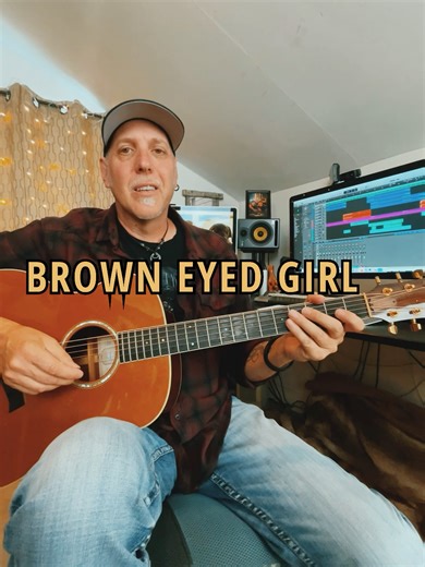 How to Play Brown Eyed Girl on Guitar with Tabs