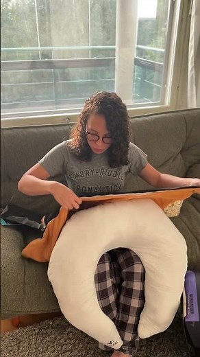 Crochet pillow | AMAZING accessory to reduce neck and shoulder pain!