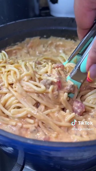 Easy Rotel Dip Pasta Recipe