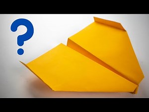 Paper Plane - World Record (226 feet) longest distance!