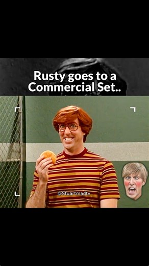 Rusty on a commercial set 😂😂 | Stuart Madtv
