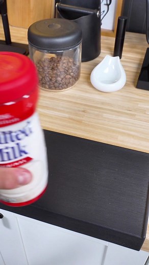 3 ways to use malted milk in coffee Chocolate Malt Cold Foam - 3 tbsp. cream - 2 tbsp. milk - 1/2 tsp. cocoa powder - 1/2 tsp. malted milk powder Coffee Malt - 3 scoops ice cream - 2 tsp. malted milk powder - 2 tsp. instant coffee - 1/2 c. milk Malted Iced Latte - 2 tsp. instant coffee - 2 tsp. malted milk powder - 4 tsp. water - ice - milk #coffee