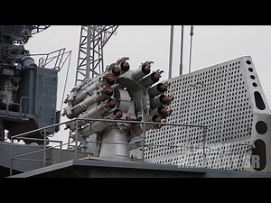 Here's Depth Charge, Underwater Bombing RBU-6000 Submarine Destroyer