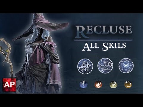 Elden Ring Nightreign: Recluse All skills and Magic Cocktails (With Relics) | AbilityPreview