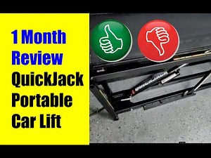 1 Month Update: QUICKJACK's BL-7000SLX 7,000 Pound Capacity Portable Car Lift from Home Depot