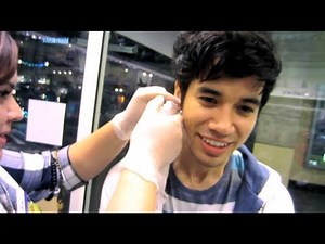 GETTING MY EARS PIERCED!!