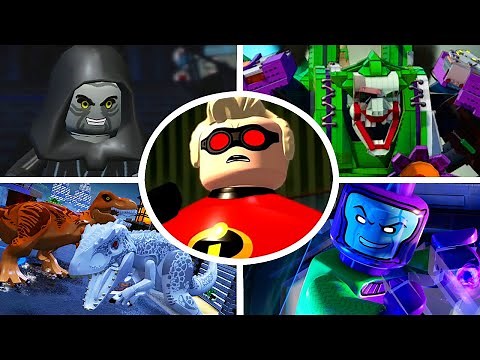 All Final Bosses in LEGO Videogames