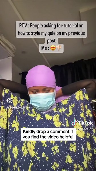 Due to popular demand on how to style my Gele , so I had to put out the tutorial on how to style it Using our crinkle and premium Jersey scarf Kindly Drop a Comment if you find this helpful 👍 Crinkle scarf 1500 Premium Jersey. 4,000 #tutorial #scarftutorial #reels #reelsinstagram #scarffashion #scarfstyle #premiumjersey #crinckleshawl #explorepage✨#tiktok #makemefamous #makemeviral #tiktoker #fypシ゚viral #fyppoppppppppppppppppppppppp #reels__tiktok #muslimtiktok #scarftutorial #geletutorial