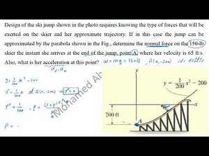 Part 008 Acceleration - Tangential and Normal coordinates – Mechanics 2 – Dynamics