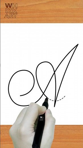 How to Write a Cursive Letter A ✍️ | Easy Step-by-Step Tutorial!