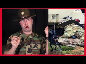 Angry Drill SGT vs Bad Weapons Cleaning