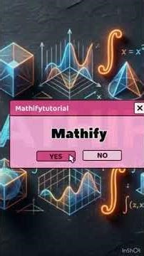 From "Error" to "Answer" in Seconds: The Mathifytutorial | Mathify #engineeringmaths#shorts#tricks