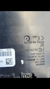 2014 Dodge Challenger RKE Passive Entry Module Location and Removal