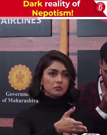 403K views · 5.4K reactions | Is this the dark reality of Nepotism? Mrunal Thakur reveals how the media ignored her on the red carpet in front of star kids! How Janhvi Kapoor was given an award when Mrunal was not allowed to give her speech! | Bollywood Bubble - Features | Facebook