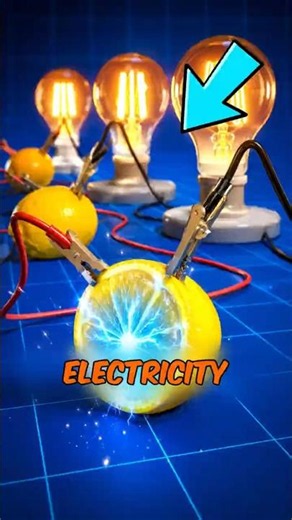 How Lemon Actually Creates Electricity? 😱