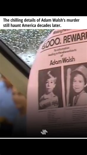 This story gets even more heartbreakign the more you learn about it Check out the full story here: https://www.ranker.com/list/how-adam-walsh-changed-missing-children-response/bailey-benningfield?utm_source=facebook&utm_medium=medium&utm_campaign=reelsclicks | Amazing Humans