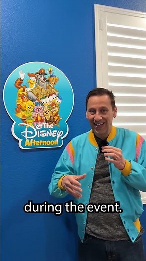 Disney Afternoon Live at Disneyland artifacts