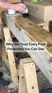 Prepared Properly for Outdoors! Every Gazebo post is fully treated before it leaves us. It's a small detail, but it makes a real difference over time! #carpentryuk #woodtreatment #WoodProtection #gazebo #gazebos #gazebogardens #GazeboGoals Barrettine Products | WoodMines