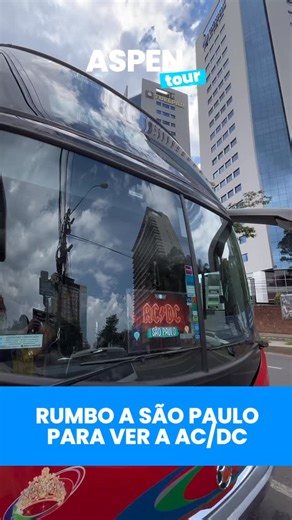 🚀 ¡Arrancó oficialmente el Aspen Tour! Primera parada: São Paulo, donde ya se empieza a sentir la adrenalina previa a uno de los conciertos más esperados del año. Nuestro equipo ya está en camino viviendo cada momento de esta experiencia que promete ser inolvidable. ⚡ El destino final: el poderoso show de AC/DC, una banda que marcó generaciones con su energía, guitarras explosivas y clásicos que siguen haciendo historia. Desde Aspen vamos a estar compartiendo todo lo que pase en este viaje llen