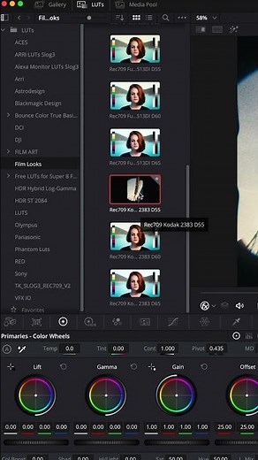 16mm film look in DaVinci Resolve