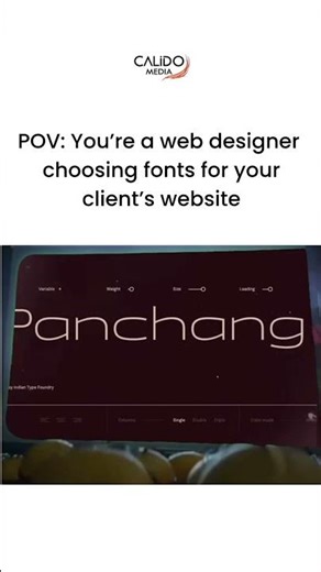 Just one more font test #webdesign #shorts