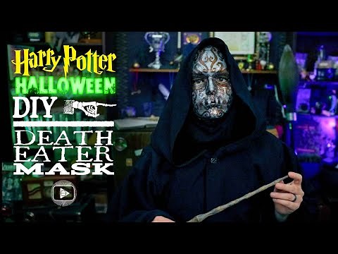 Death Eater Mask - Harry Potter Halloween DIY
