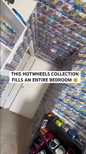 THIS HOT WHEELS COLLECTION FILLS AN ENTIRE BEDROOM 🤯