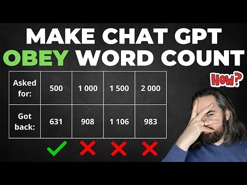 🔥Maximize ChatGPT Output: Easy Word Count Fix