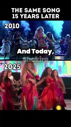 The Same Energy, 15 Years On #shakira #musicvideo #shorts
