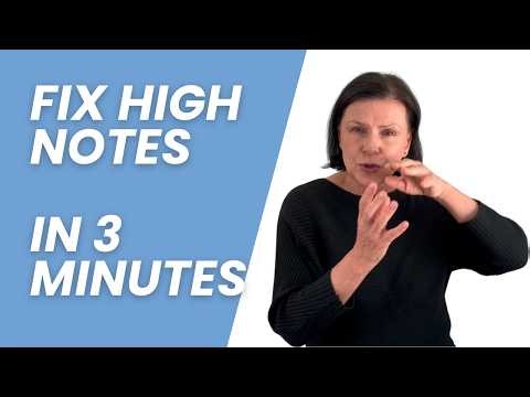 Fix Breathy, Strained High Notes in 3 Minutes