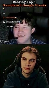 Ranking Soundboard Omegle Pranks🤣😶‍🌫️