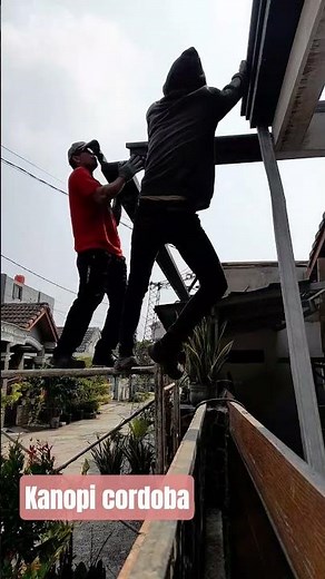 Proses Pembuatan & Pemasangan Kanopi Cordoba | Hasil Rapi dan Kokoh | Kanopi Minimalis #kanopi
