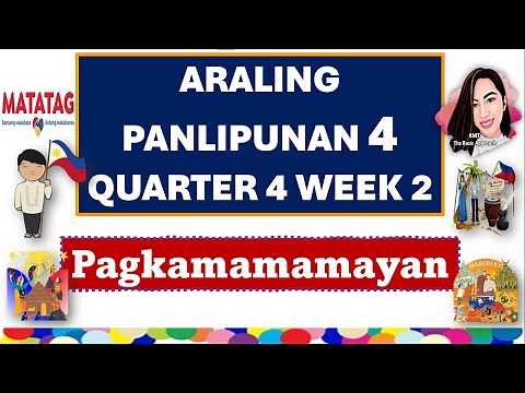 ARALING PANLIPUNAN 4 QUARTER 4 WEEK 2 MATATAG CURRICULUM #aralingpanlipunan4quarter4week1