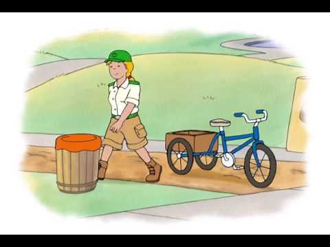 Caillou - Where I Live | A Good Friend | Just Like Me | Just In Time | Mr. Fixit (S03E13)