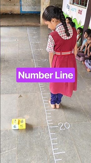 Number Line - Learning through games | Innovative Ideas | Numbers Activity #numbers #numberfun #math